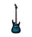 ESP - LTD M200DX Series Electric Guitar Burl Poplar Top Blue Burst Finish
