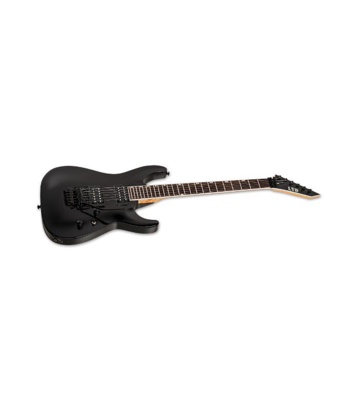 ESP - LTD MH200 Series Electric Guitar With Floyd Rose Black Finish - Image 3