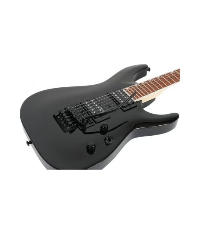ESP - LTD MH200 Series Electric Guitar With Floyd Rose Black Finish - Image 7