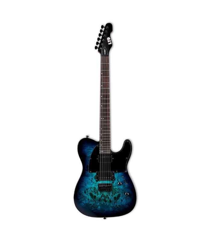 ESP - LTD TE-200DX Series Electric Guitar Blue Burst Finish - Image 1