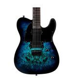 ESP - LTD TE-200DX Series Electric Guitar Blue Burst Finish - Image 5