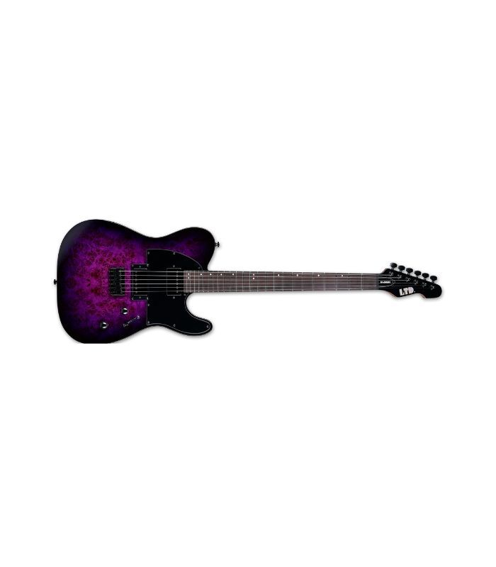 ESP - LTD TE-200DX Series Electric Guitar Purple Burst Finish - Image 4
