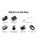 DJI Osmo Nano Standard Combo (128GB), Small 4K/60fps Vlogging Camera with a 1/1.3″ Sensor, 143° Wide FOV Video, 200-Min Recording, Magnetic POV Cam 4K for Sports, Vlog, UAE Version, Official Warranty