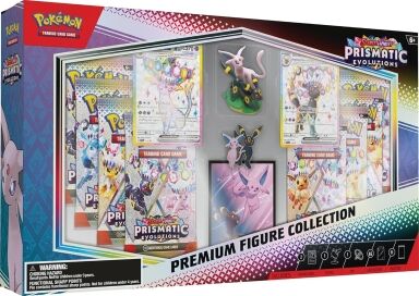Pokémon TCG: Scarlet & Violet—Prismatic Evolutions Premium Figure Collection