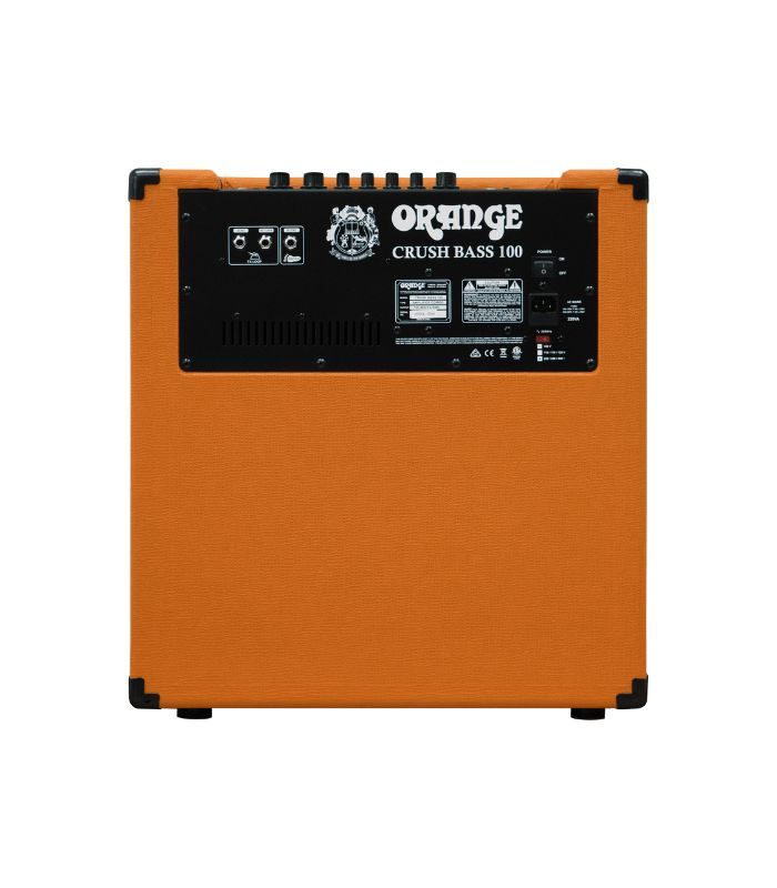 ORANGE - Crush Bass 100 1x15" 100 Watt Bass Guitar Combo Amplifier with Active EQ & Parametric Mid Control - Image 5
