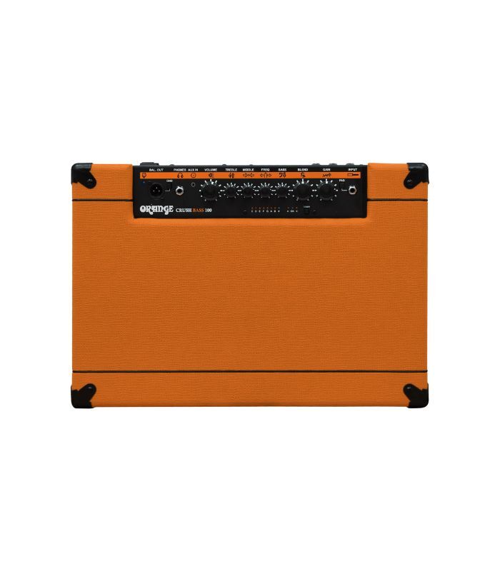 ORANGE - Crush Bass 100 1x15" 100 Watt Bass Guitar Combo Amplifier with Active EQ & Parametric Mid Control - Image 7
