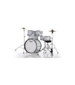 Pearl Roadshow Junior 5-Pcs Drum Set with Hardware & Cymbals Pure White Finish - Image 3
