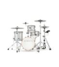 EFNOTE 5 - 5 Standard 4 Pieces Electric Drum Set Includes 4 Cymbals, Includes Splash Cymbal Arm, White Sparkle Finish  (Hardware Not Included) - Image 10
