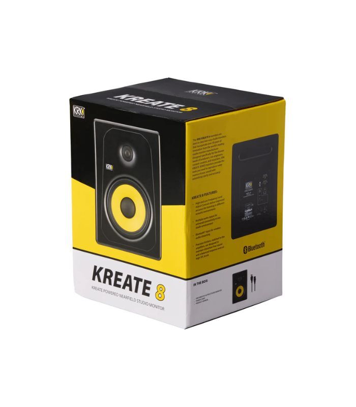 KRK K8-UK Kreate 8 Powered Studio Monitor - Pair - Image 5