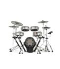 EFNOTE 3 - 3 Style B 5 Pieces Electric Drum Set Includes 4 Cymbals, 3 Lambda Tripod Cymbal & Snare Stands, White Sparkle Finish (Kick Pedal & Hi Hat Stand Not Included)