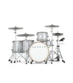 EFNOTE 7 - 7 Standard 4 Pieces Electric Drum Set Includes 3 Cymbals, White Sparkle Finish (Hardware Not Included) - Image 2