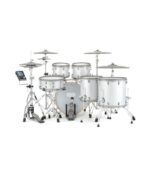 EFNOTE 7 - 7 Standard 4 Pieces Electric Drum Set Includes 3 Cymbals, White Sparkle Finish (Hardware Not Included) - Image 11