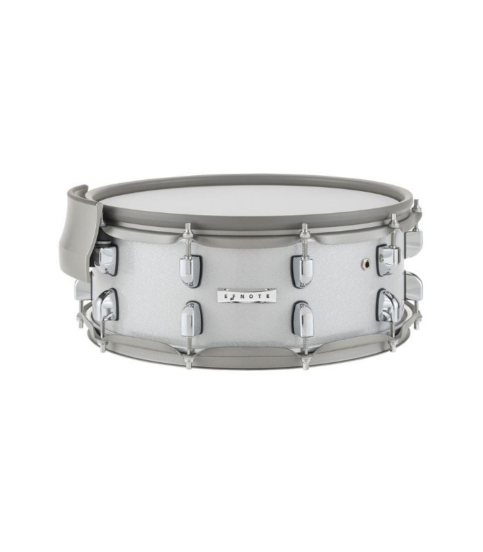 EFNOTE 7 - 7 Standard 4 Pieces Electric Drum Set Includes 3 Cymbals, White Sparkle Finish (Hardware Not Included) - Image 9