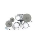 EFNOTE - E Mini Standard 4 Pieces Electric Drum Set Includes 3 Cymbals, Snare & Cymbal Stand, White Sparkle Finish (Kick Pedal & Hi Hat Stand Not Included) - Image 4