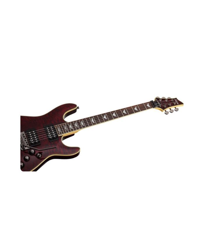 Schecter Electric Guitar Omen Extreme FR 6 - Black Cherry - Image 7