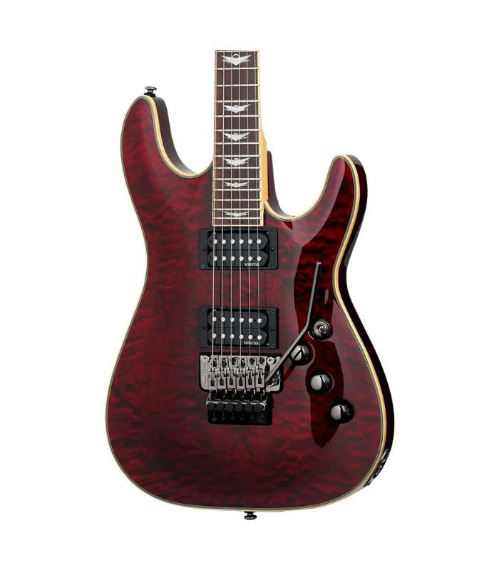 Schecter Electric Guitar Omen Extreme FR 6 - Black Cherry - Image 5