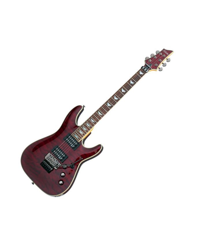 Schecter Electric Guitar Omen Extreme FR 6 - Black Cherry - Image 4