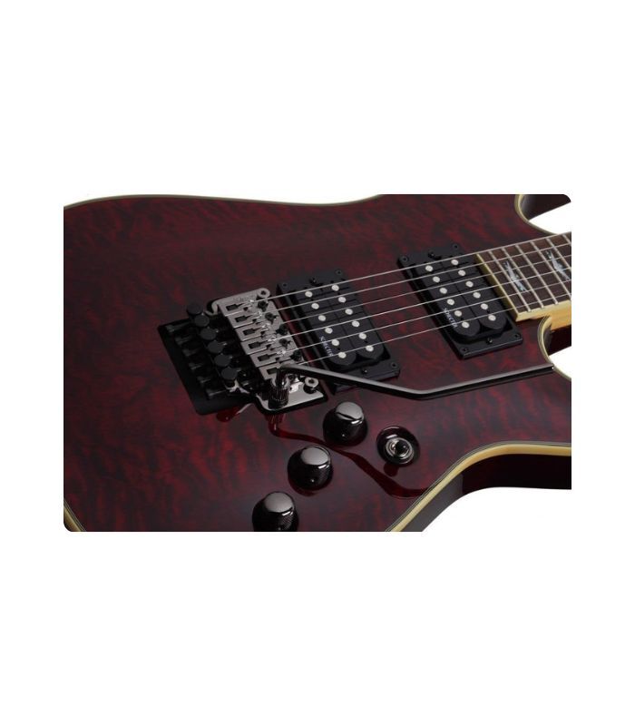 Schecter Electric Guitar Omen Extreme FR 6 - Black Cherry - Image 3