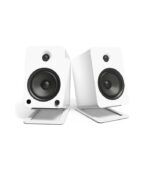 Kanto Audio - S6W Angled Desktop Speaker Stands for Large Speakers - White, Pair - Image 2