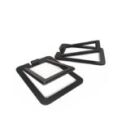 Kanto Audio - S2 Angled Desktop Speaker Stands for Small Speakers - Black, Pair