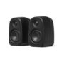 Kanto Audio - UKI 100W Desktop Speakers with Bluetooth, USB-C, Headphone out – Onyx (Matte Black), Pair