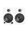 Kanto Audio - YU4 140W Powered Bookshelf Speakers with Bluetooth and Phono Preamp - Matte White, Pair - Image 3