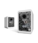 Kanto Audio - YU4 140W Powered Bookshelf Speakers with Bluetooth and Phono Preamp - Matte White, Pair - Image 2