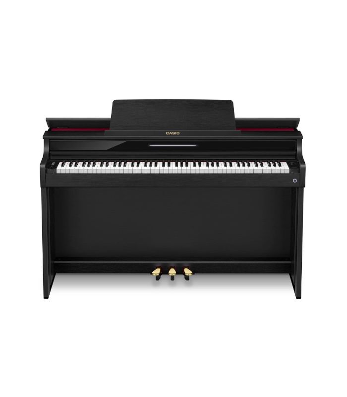⁦كاسيو أي بي-٥٥٠بي كاي البيانو الرقمي باللون الأسود⁩ - الصورة ⁦2⁩