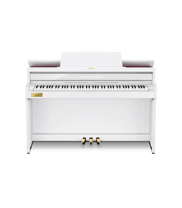 ⁦كاسيو أي بي-٧٥٠دبليو اي البيانو الرقمي باللون الأبيض⁩ - الصورة ⁦2⁩