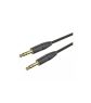 Roxtone - GMJJ200L3 - TRS 3 Meters Gold Audio Cable - Balanced