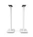 Kanto Audio - SP32PLW 32" Bookshelf Speaker Swiveling Floor Stands - White, Pair
