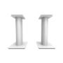 Kanto Audio - SP9W 9" Universal Desktop Speaker Stands with Cable Management - White, Pair