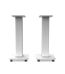 Kanto Audio - SX22W 22" Fillable Speaker Stands with Isolation Feet and Fillable Channel - White, Pair