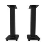 Kanto Audio - SX26 26" Fillable Speaker Stands with Isolation Feet and Fillable Channel - Black, Pair