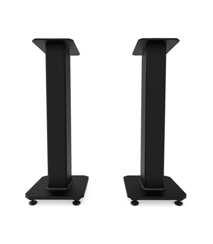 Kanto Audio - SX26 26" Fillable Speaker Stands with Isolation Feet and Fillable Channel - Black, Pair - Image 1
