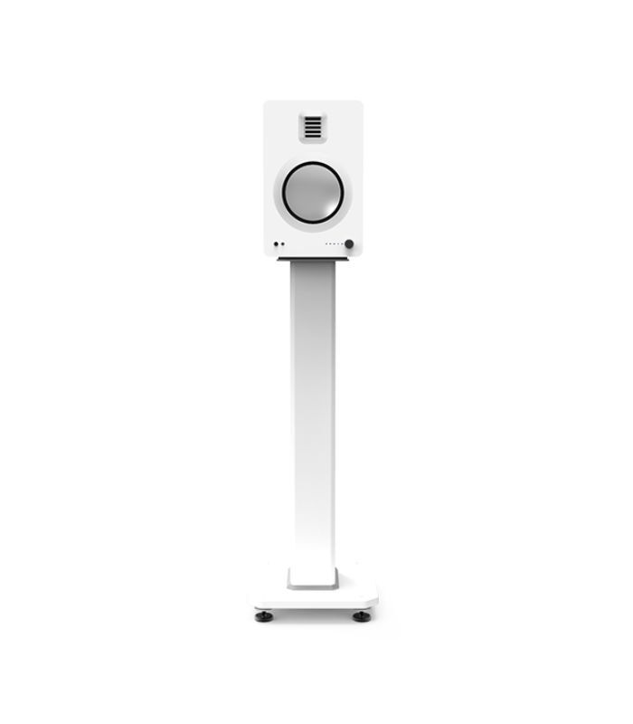 Kanto Audio - SX26W 26" Fillable Speaker Stands with Isolation Feet and Fillable Channel - White, Pair - Image 2
