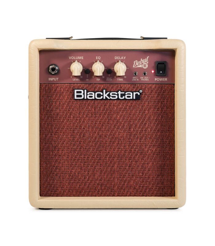 ⁦بلاك ستار - ديبيو ١٠ إي ٢* ٣ بوصات مضخم صوت الجيتار ١٠ واط (باللون البيج)⁩ - الصورة ⁦2⁩