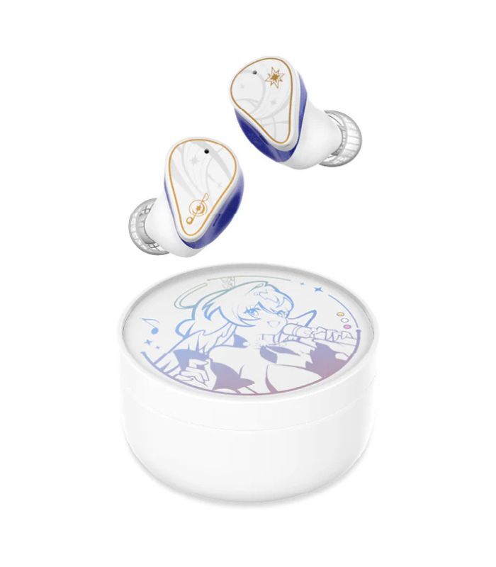 ⁦سماعات موندورب روبن اللاسلكية (الأبيض والأزرق)⁩ - الصورة ⁦4⁩