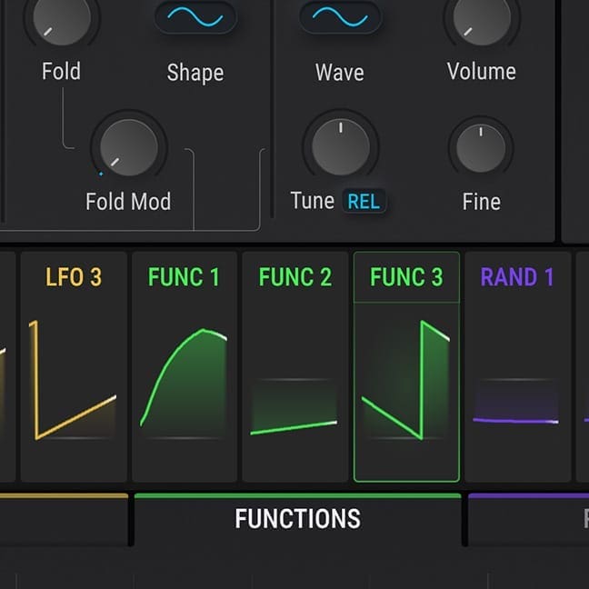 Vibrant and intuitive workflow Visualize and refine your sound in style with an interface that matches your creative flow. Whether honing a composition in the Play View, tuning a color-coded modulation or seeing a patch or preset come alive with dynamic visualization - Pigments invites play and supports process.