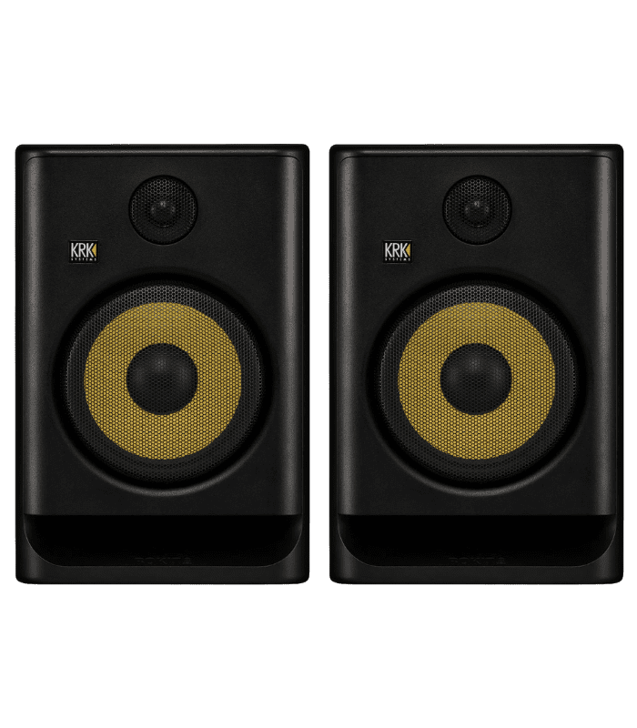 krk8-5thgen-pair-01 Rokit® Generation Five Powered Studio Monitor Pair