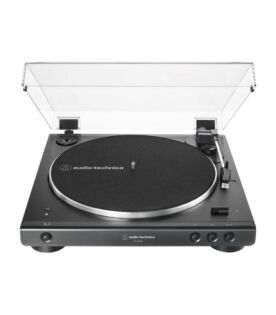 Audio-Technica Audio Technica AT LP60XBT Full Automatic Wireless Belt Drive Turntable, Black