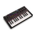 Akai Professional MPK Mini IV USB-C MIDI Keyboard Controller for Beginners and Producers - MPC Drum Pads, 360° Knobs, Pitch & Mod Wheels, Lessons and Music Production Software with 1000+ Sounds,