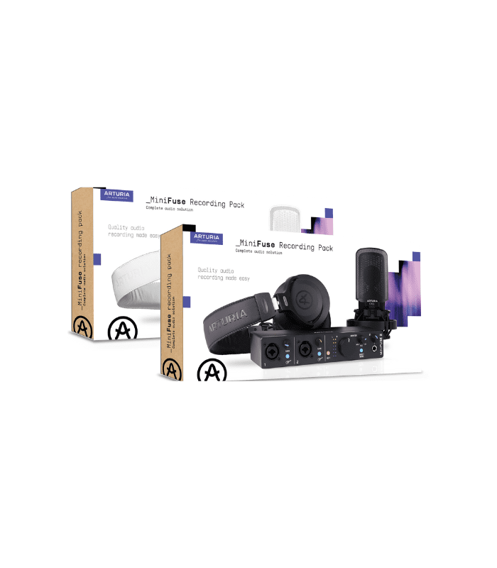 Arturia - Minifuse Recording Pack - Black - Image 2