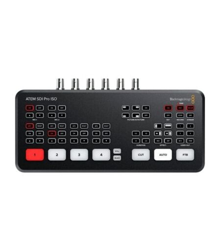 atemminiproSDI-ISO01 Blackmagic Design - ATEM Mini SDI Pro ISO - Image 1