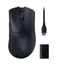 Razer DeathAdder V3 Pro - Black - Smooth-Touch - 8000 Hz