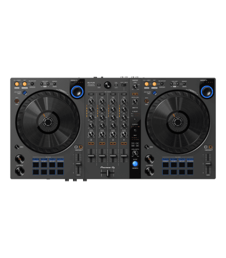 flx6gt-02 DDJ-FLX6-GT 4-channel DJ controller for multiple DJ applications (Graphite)