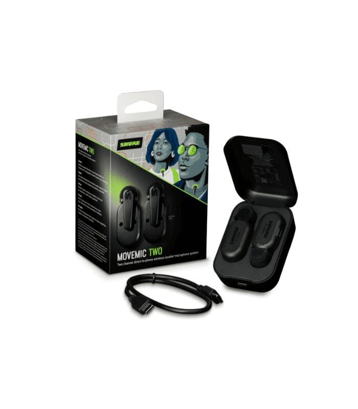 MOVEMIC TWO Two-Channel Wireless Lavalier Microphones