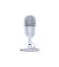Razer Seiren V3 Mini - White Ultra-Compact USB Microphone with Tap-to-Mute