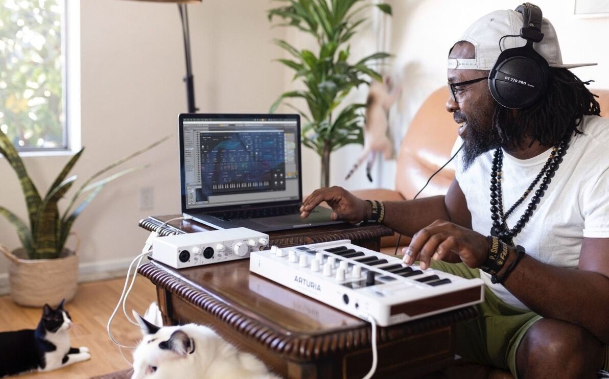 arturia pigments with minilab 3 and minifuse 2