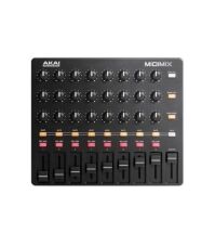 AKAI Professional MIDImix - USB MIDI Controller Mixer with Assignable Faders & Master Fader, 24 Knobs and 16 Buttons, 1 to 1 Mapping With Ableton Live
